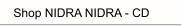 Shop NIDRA NIDRA - CD
